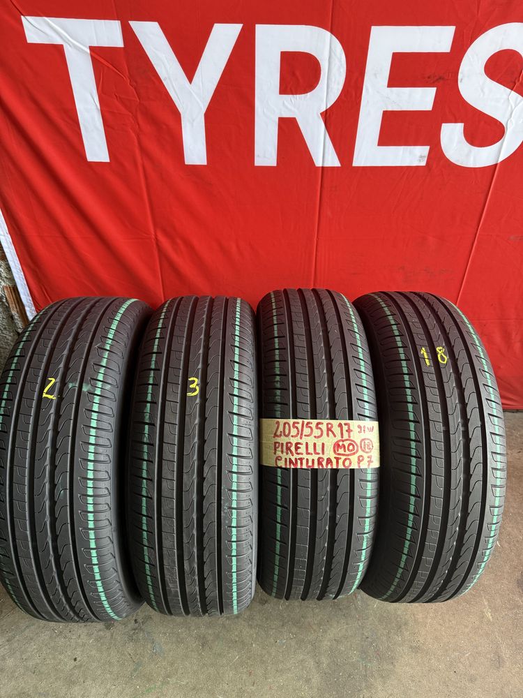 Pneus 205/55/17 pirelli Todos Iguais Impecaveis