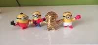 Minionki McDonald's 4 figurki