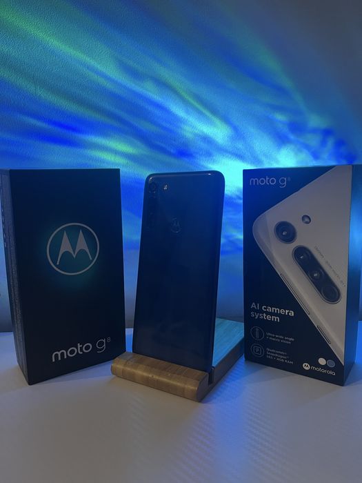 Motorola G8 64+4GB Niebieski