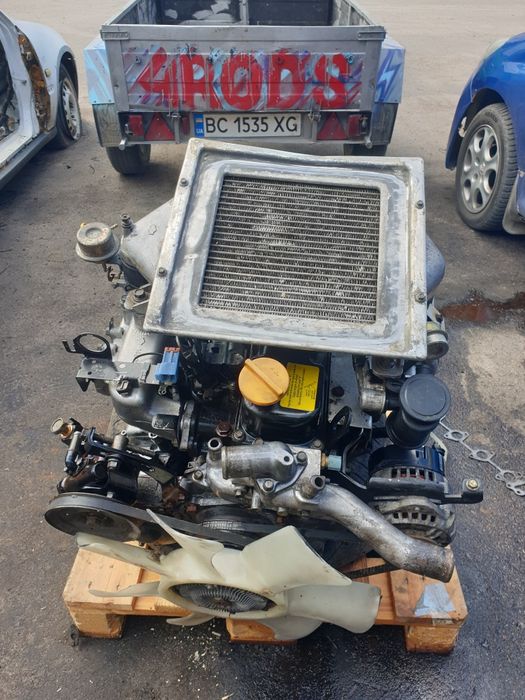 Комплектний Двигатель Мотор 2.7 TD TD27 Nissan Terrano 2 террано