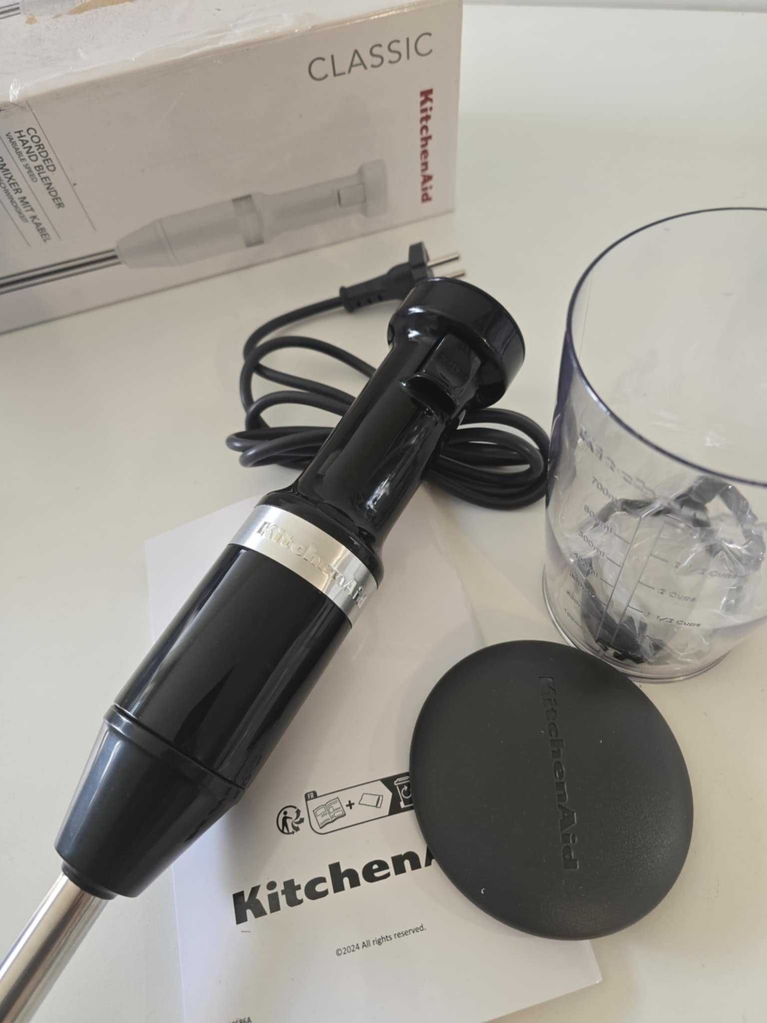 KitchenAid Blender ręczny Classic Nowy Okazja Czarny