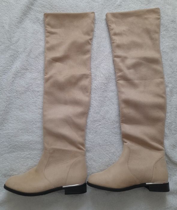 Ботфорти, високі чоботи, сапожки 37 розміру