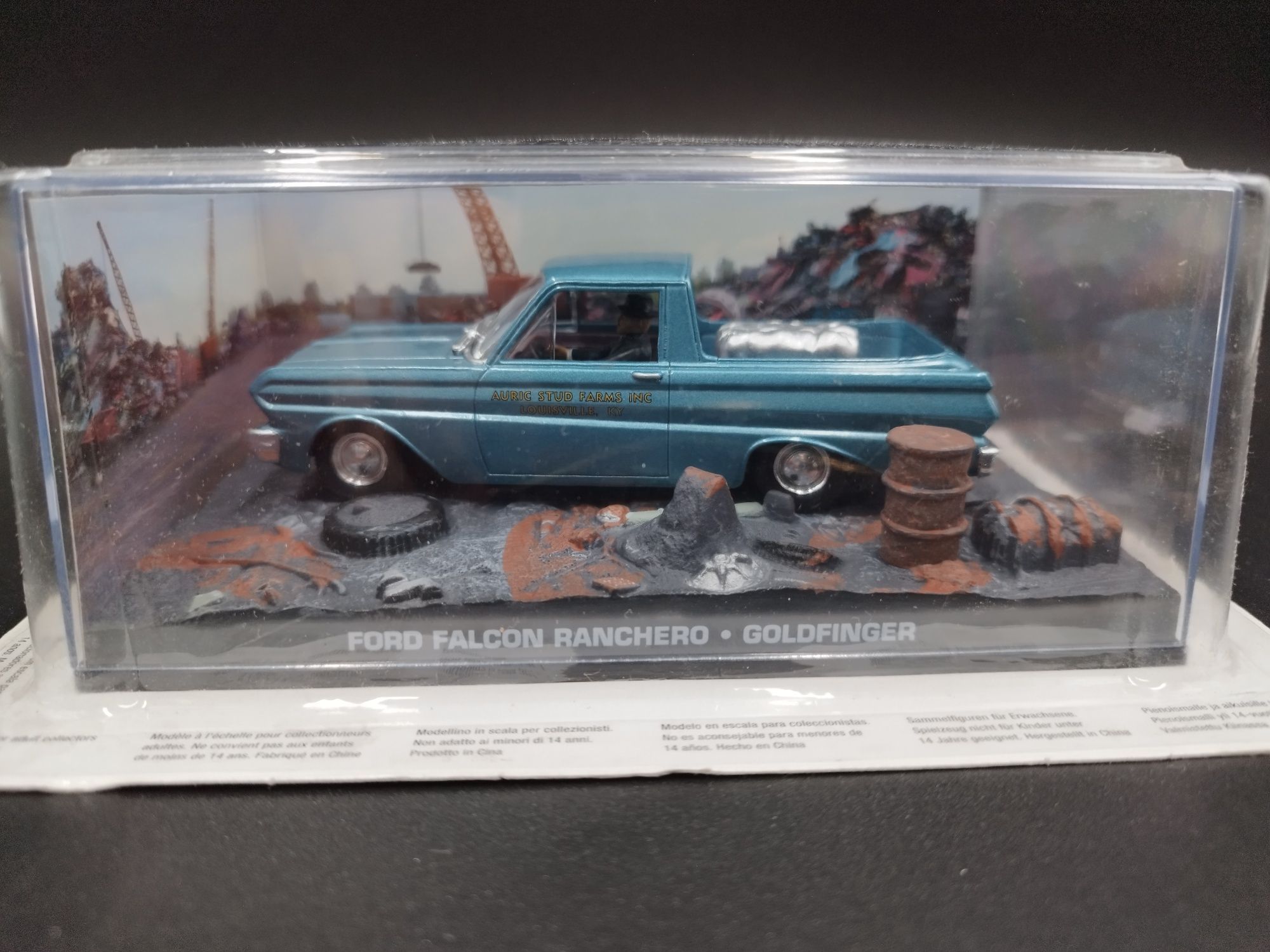 1:43 Altaya James Bond 007 Ford Falcon Goldfinger Model