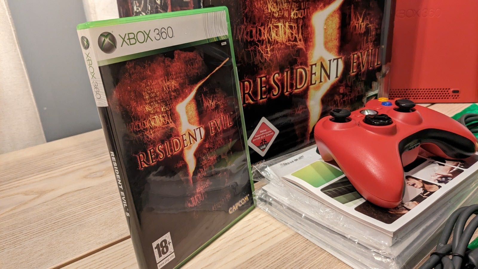 Consola Xbox 360 Resident Evil Edition (Imaculada - Rara)