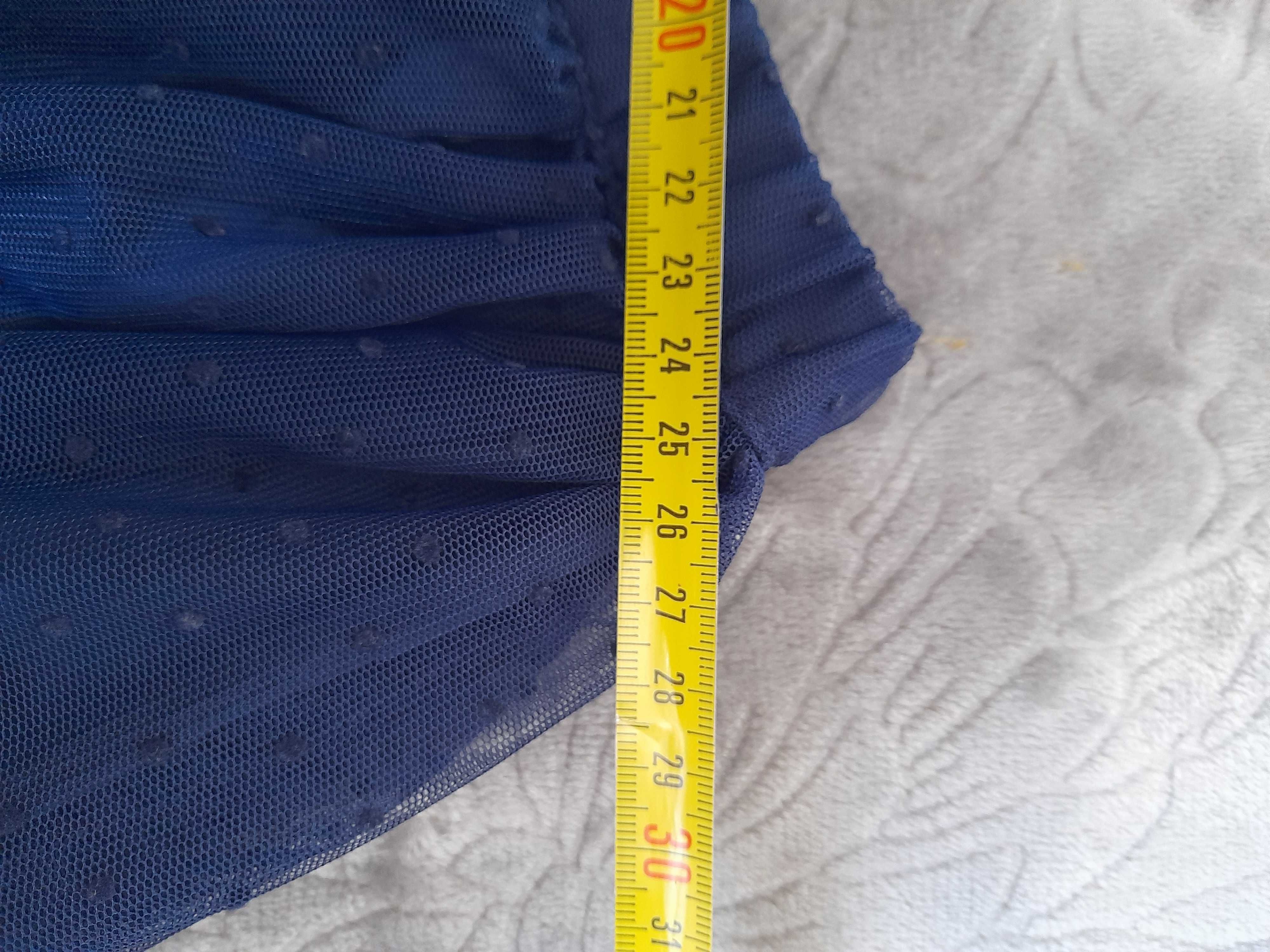 Granatowa spódniczka dziewczęca  Sinsay r. 122/128