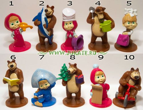 CHUPA CHUPS / Чупа Чупс Серия "Маша и Медведь", 2011 г.