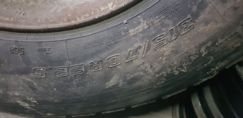 Koło Zapas 315/70 R22.5 tir