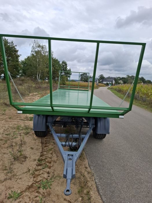 Przyczepa Bdb St mocna 8,6m/2,5m laweta do bel resory platforma  zarej