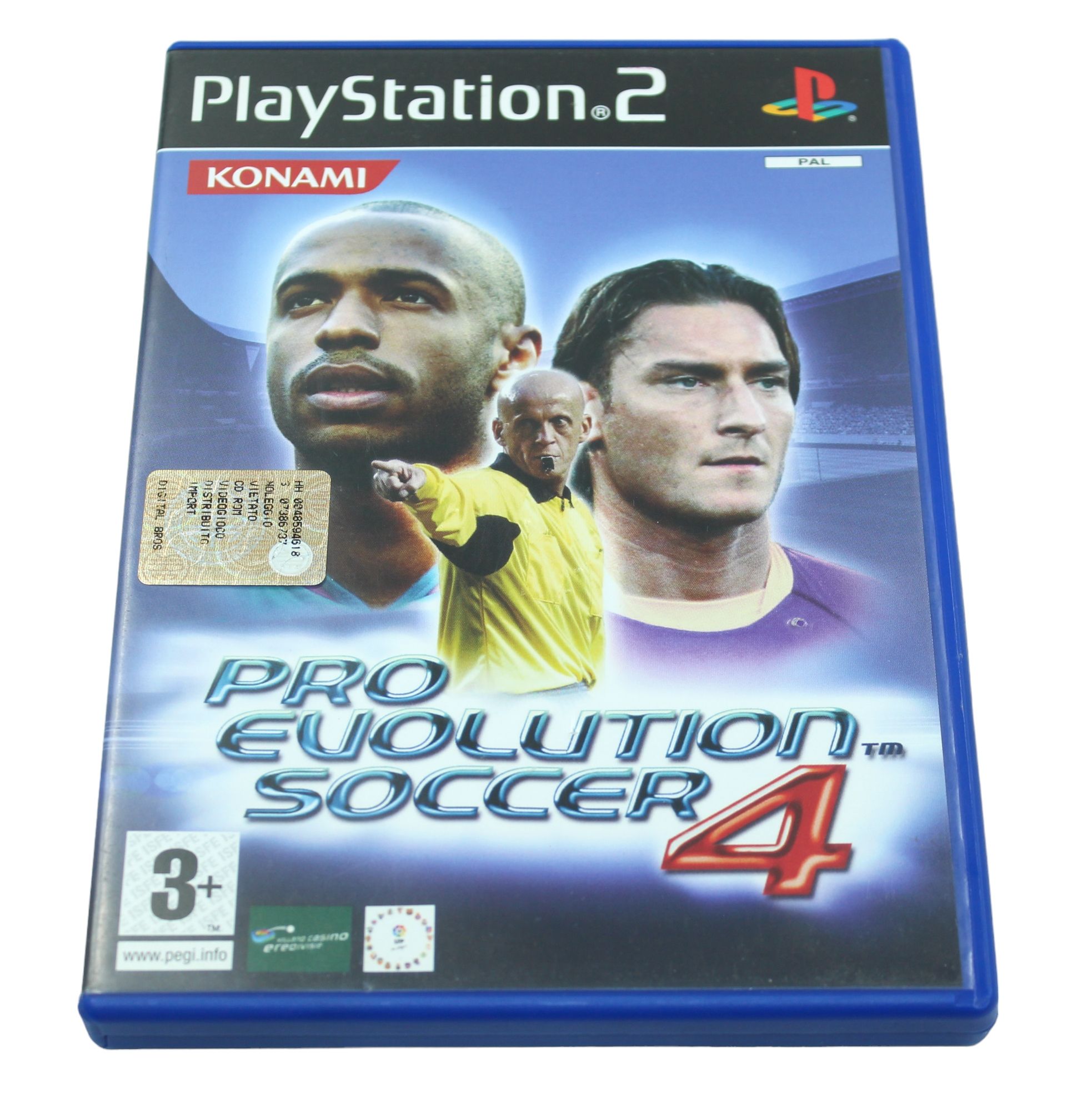 Pro Evolution Soccer 4 PS2 PlayStation 2