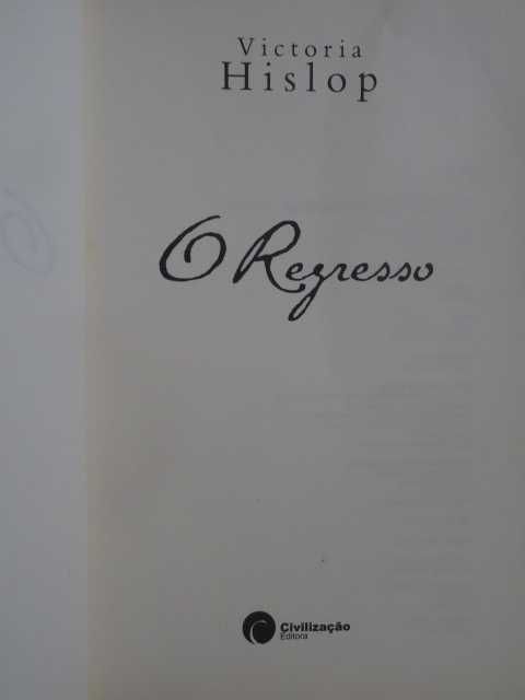 O Regresso de Victoria Hislop - 1ª Edição