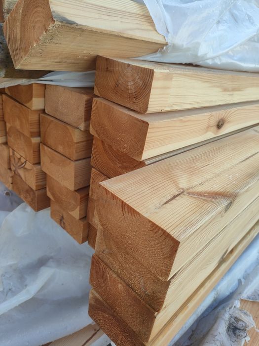 Krokiew, krawędziak, kantówka sucha, S4S, 60x120 (6x12) C24