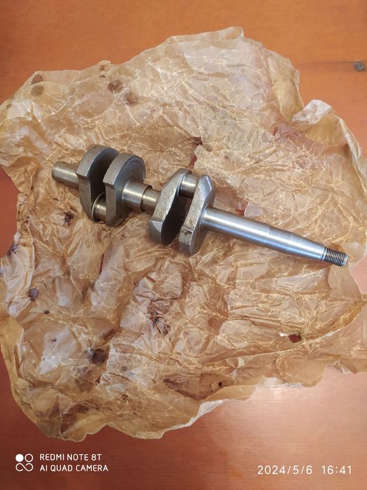 Двигун  Вєтєрок 8-12. Новий колінвал, часів СССР.  Запчастини (НОВІ)