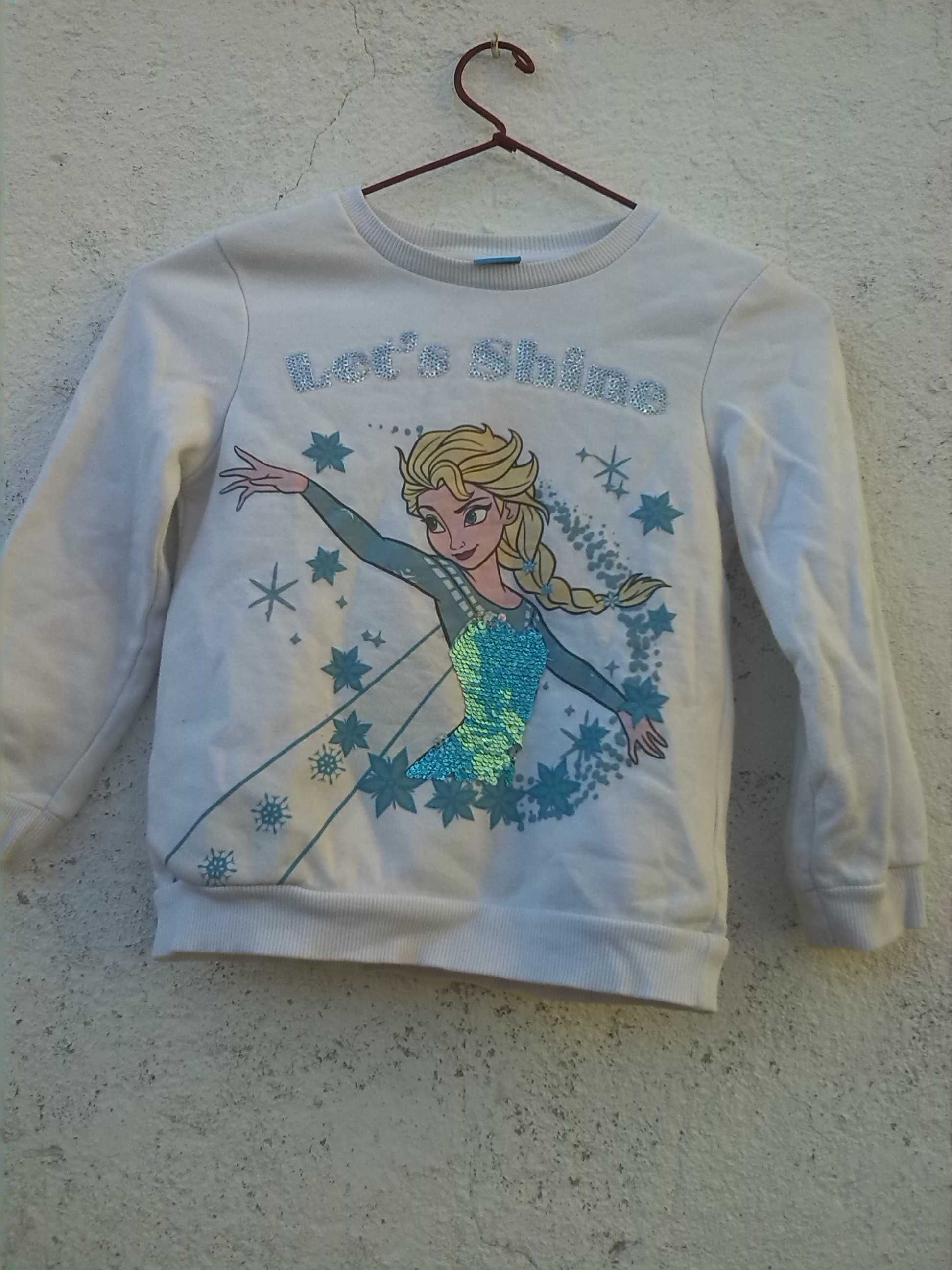 Sweater Disney frozen 7 anos menina -portes grátis