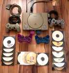 PLAYSTATION 1, PS 1,  kultowa konsola + 4 pady dualshock + 14 gier
