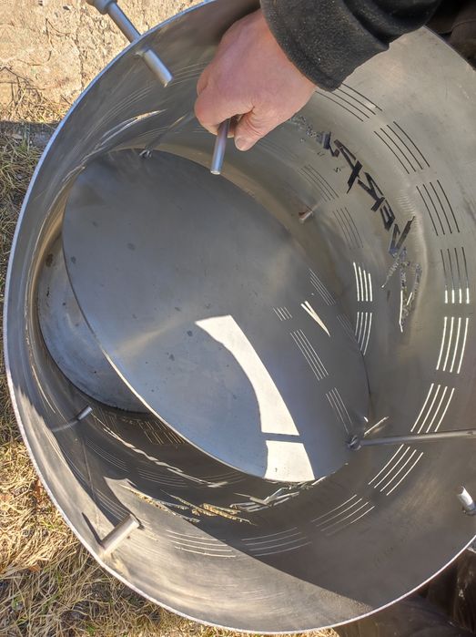 Cyberpunk palenisko - grill - koksownik