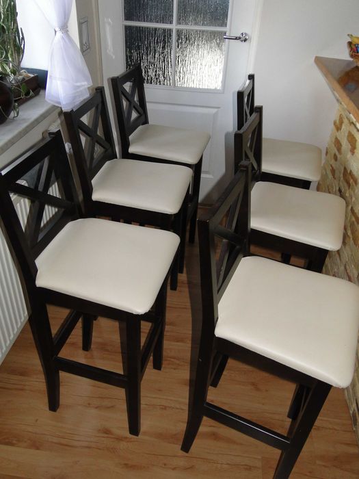 Hokery tapicerowane 3 sztuki,Hoker tapicerowany