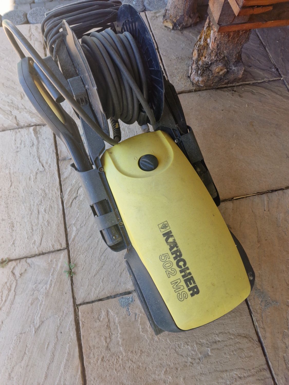 Karcher 502 MS głowica aluminiowa + długi wąż + dysza + dozownik płynu