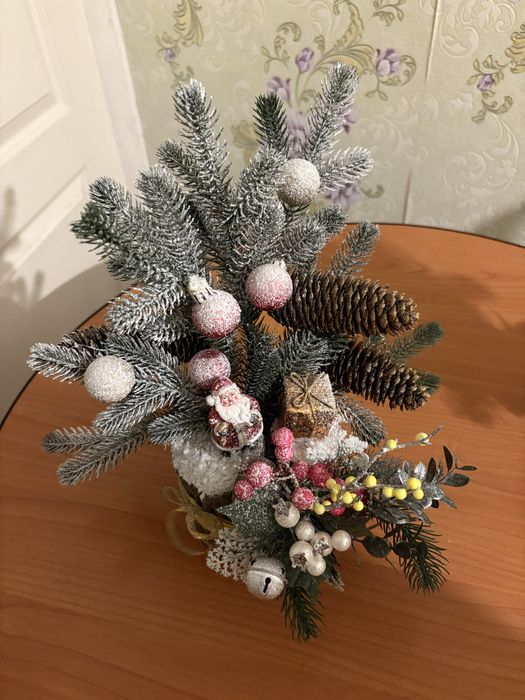 Новогодняя композиция декор