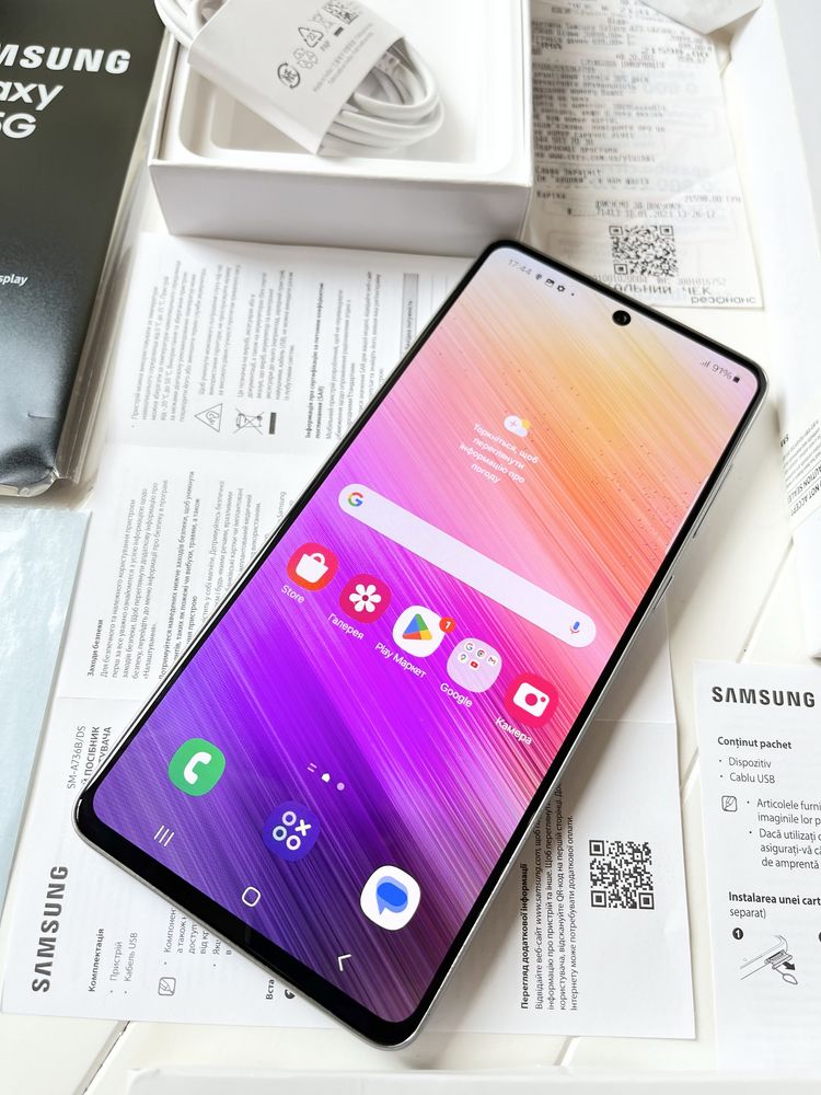 8/256Gb Samsung A73 Чек! Новий стан! 108мп. Snap 778G