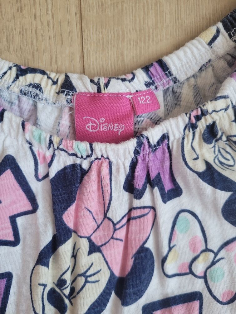 Sukienka z krótkim rękawem 100% bawełny w Myszki Minnie 122 Disney