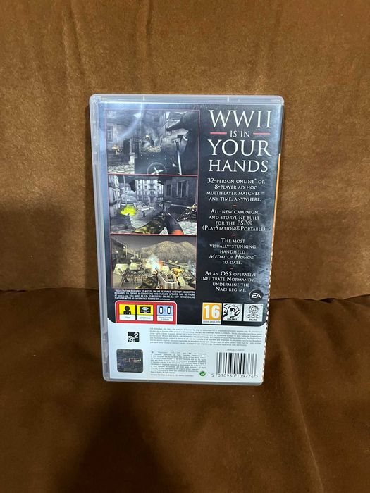 Jogo PSP Medal Of Honor Heroes 2