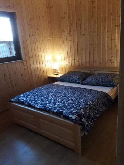 Domek Kajetan z jacuzzi/balią na Kaszubach nad jeziorem Deka