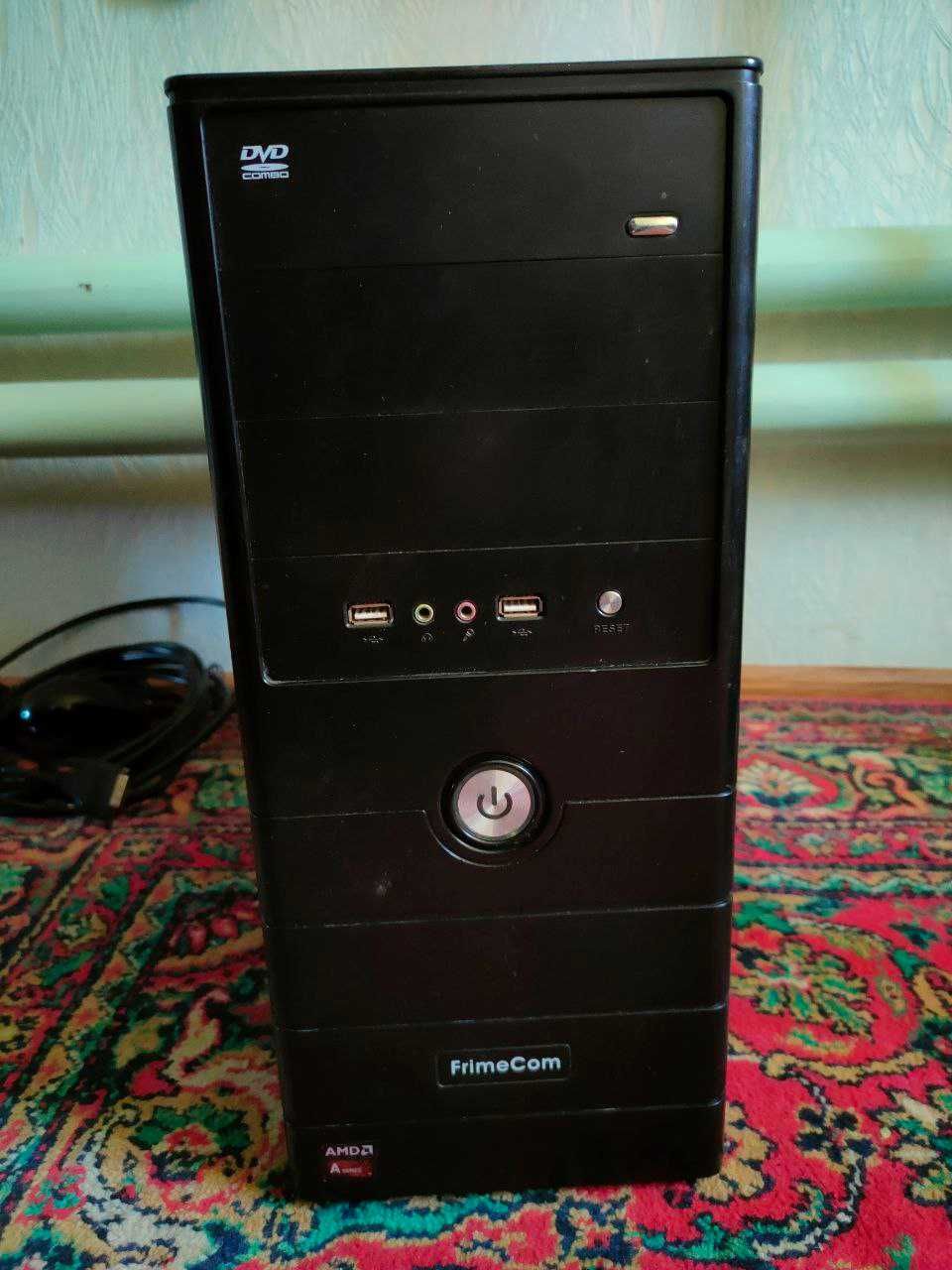 Комп'ютер, системний блок, DualCore AMD A4-3300, DDR3 2 Gb