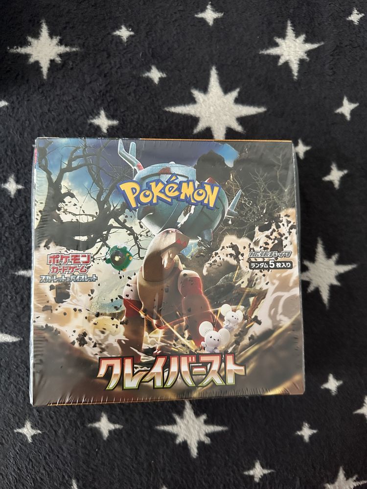 Pokémon Clay Burst box Originais japonesas preço por uni.