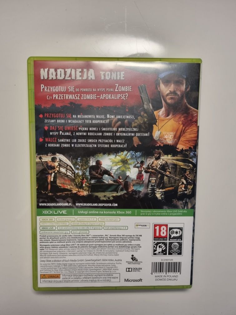 Xbox 360 Dead Island Riptide