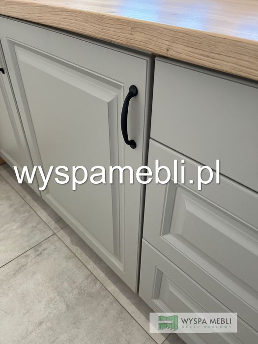 MEBLE kuchenne typu skandynawskie dowolny układ MDF 300cm kuchnia frez