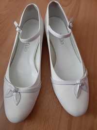 Buty ślubne białe 40
