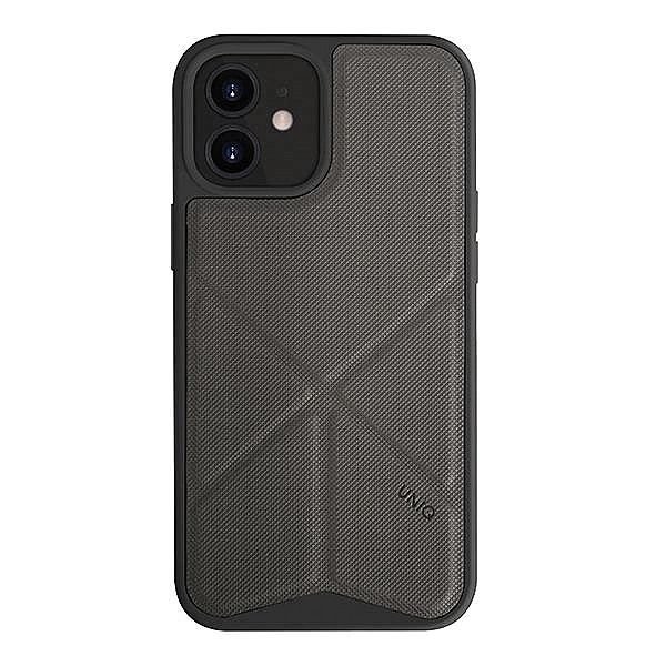 Etui Uniq Transforma na iPhone 12 mini - szare