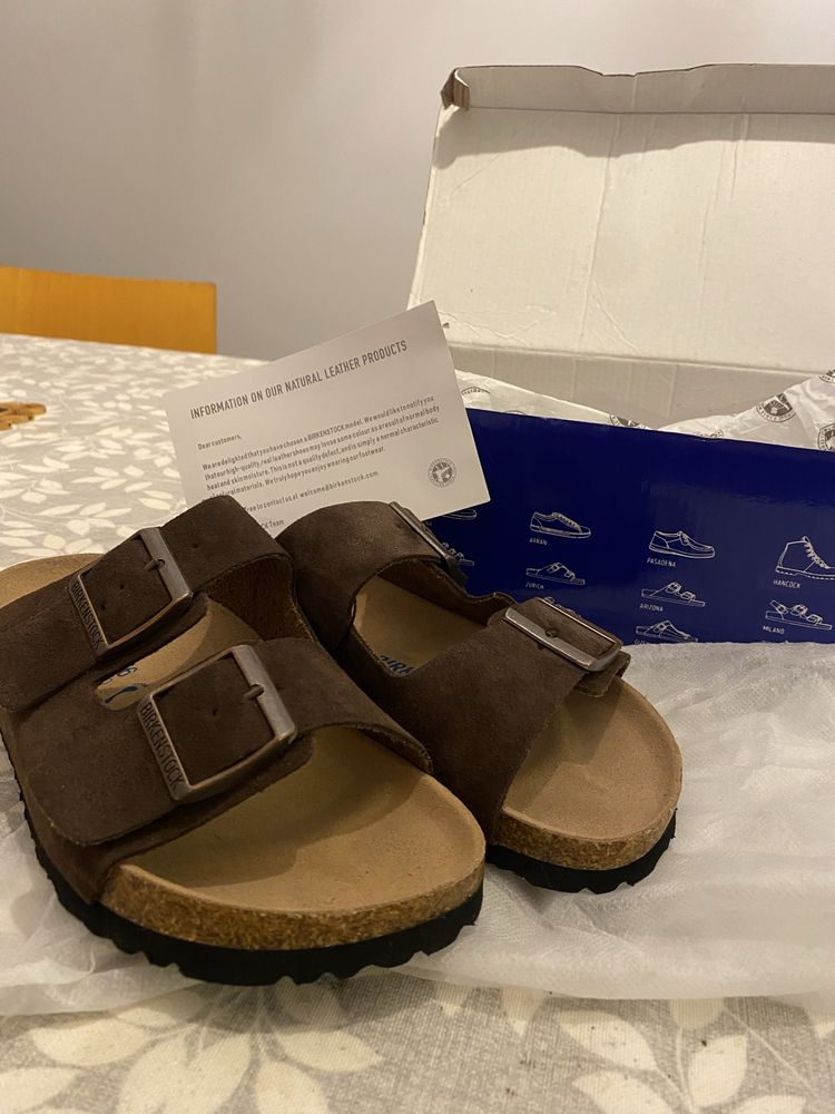 Birkenstock como novas, tamanho 36