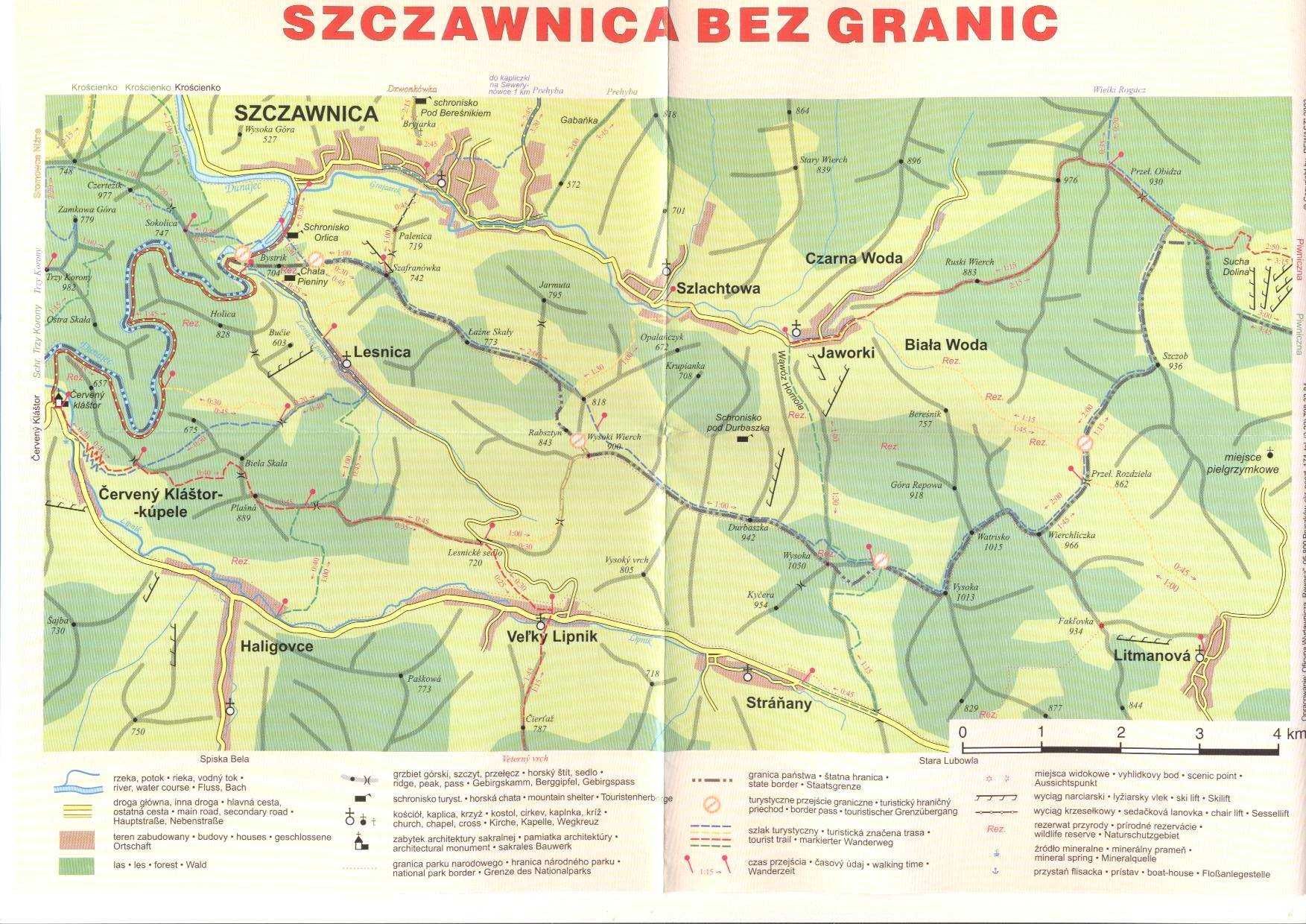 Szczawnica bez granic - tekst Bogdan Mościcki