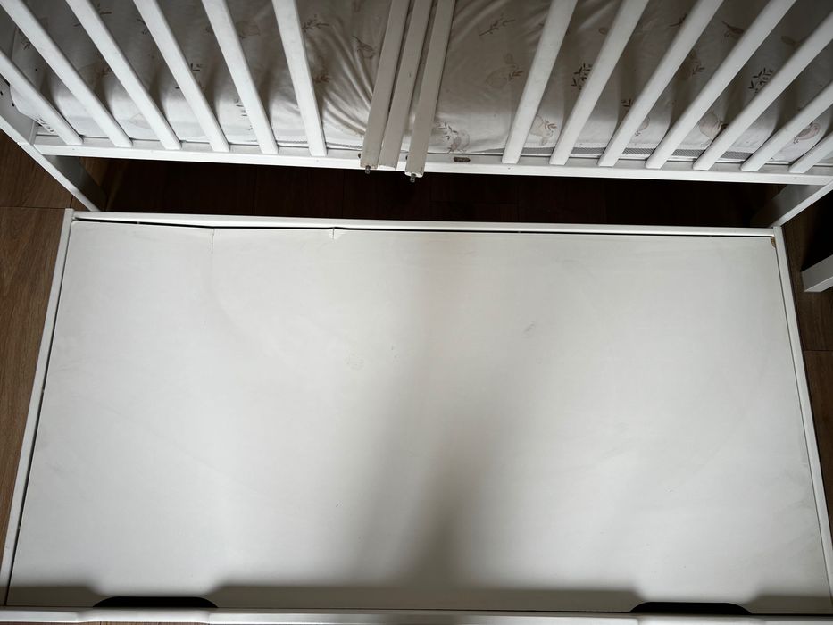 Łóżeczko niemowlęce/dziecięce Hampton Cot Woodies 140x70