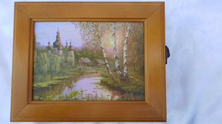 Картина- ключница 22,5 х 17,5 х 6,5 см.