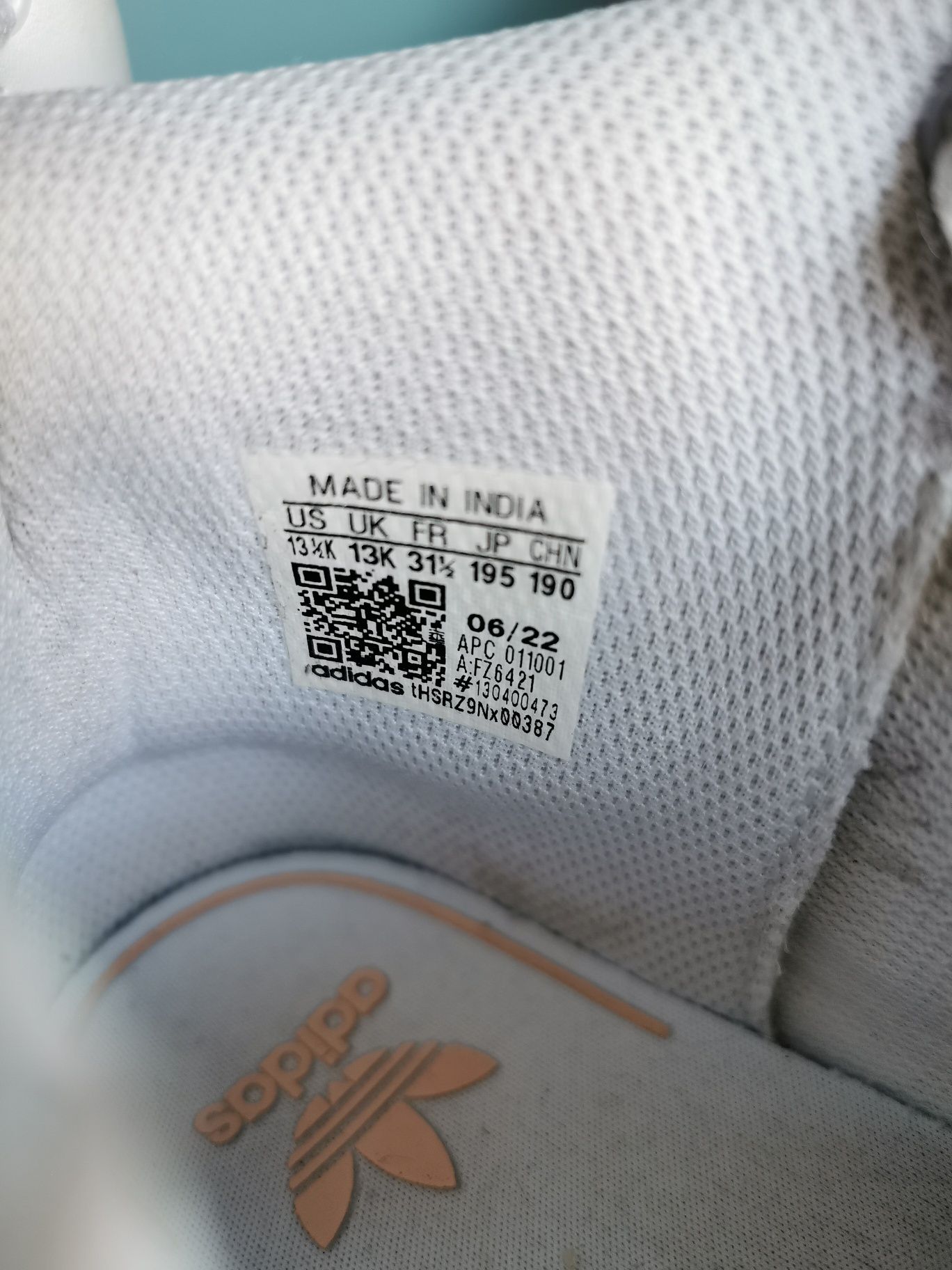 Adidas drop step rozmiar 31.5 białe