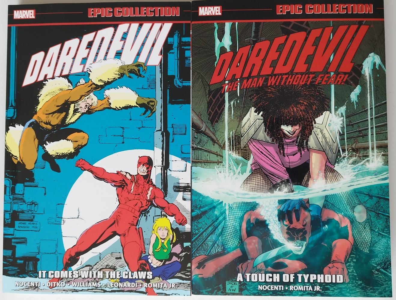 Daredevil  Marvel Epic Collection vol 12 & 13  Nocenti, John Romita Jr