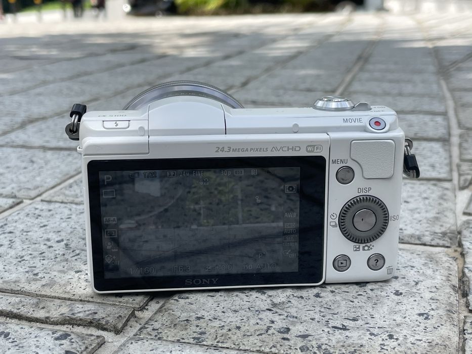 Sony a5100 wifi com lente 16-50mm e bolsa