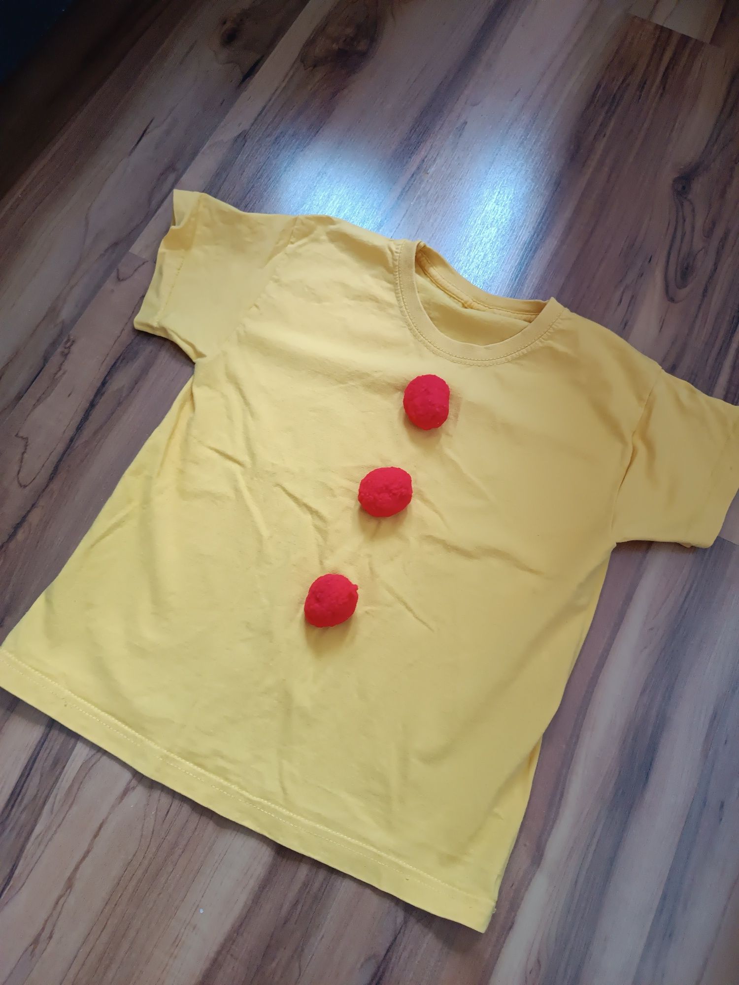 T-shirt koszulka bawełniana r 122, Fruit of the Loom przebranie klaun