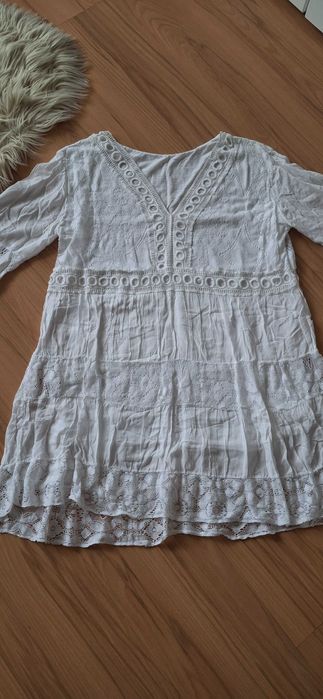 Tunika damska biała