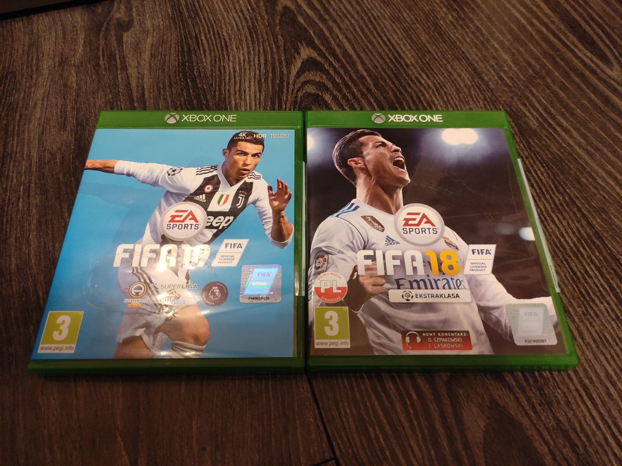 Gry Xbox One (Fifa 18/Fifa 19)