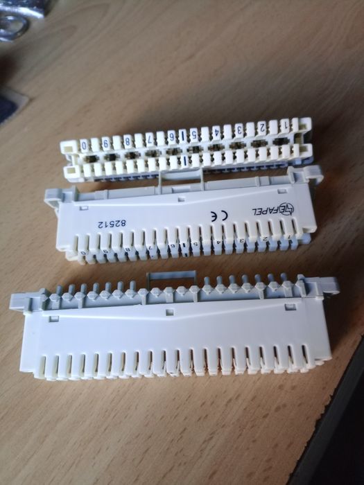 Conjunto de 3 dispositivos de derivação de 10 pares