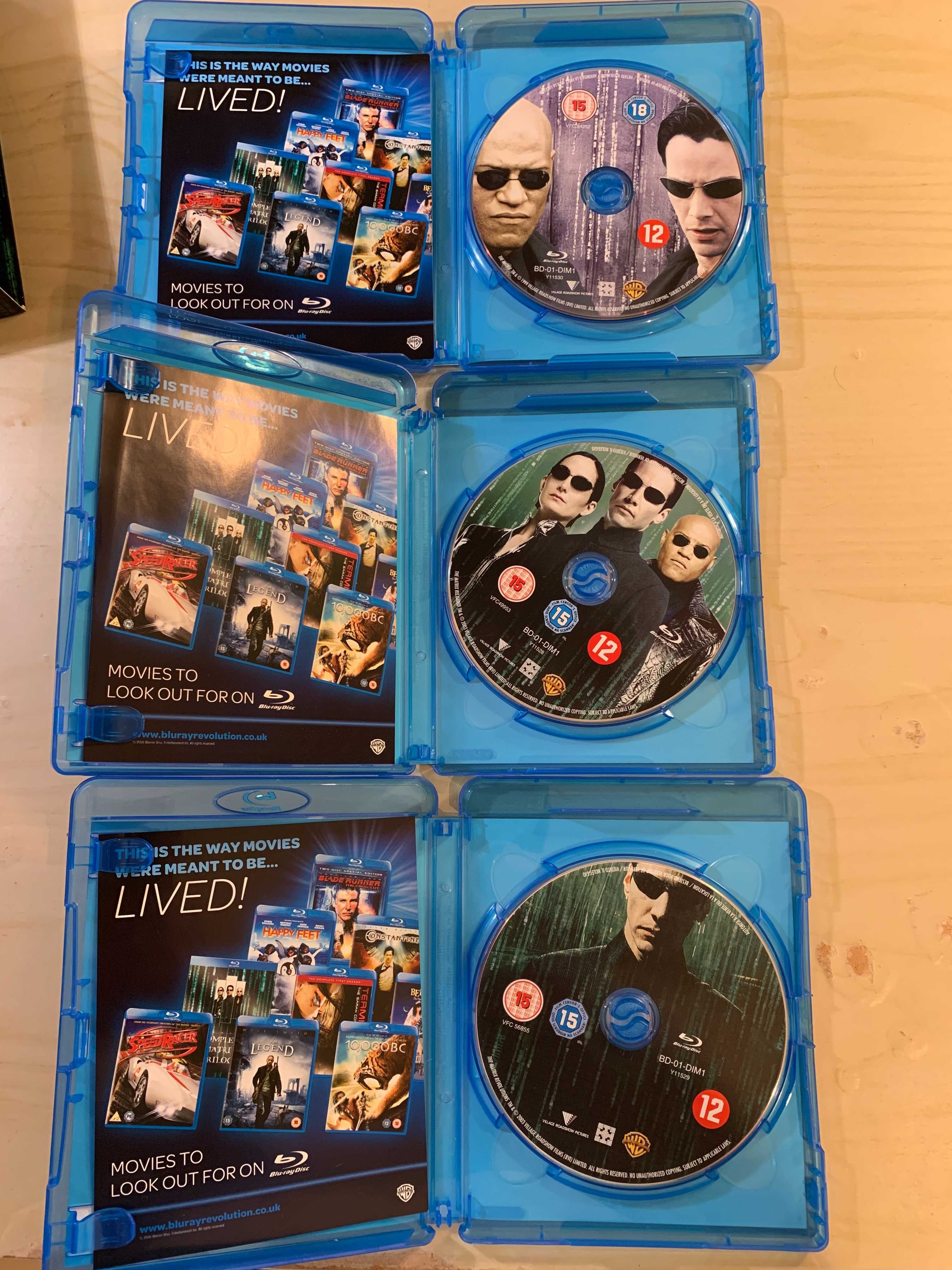 Complete Matrix Trilogy - Blu-ray