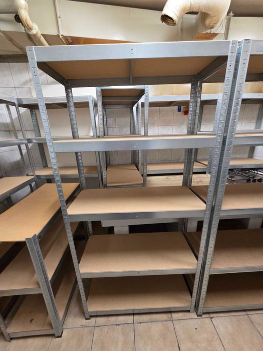 Regał Metalowy Magazynowy Sklepowy 180x90x40 [100 szt] jak nowy!
