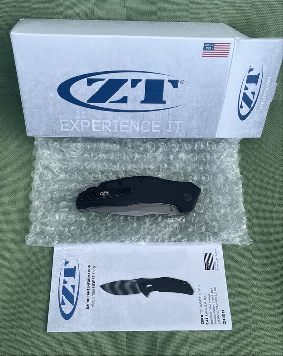 нож Zero Tolerance ZT 0357 SW Assisted Opening, G10, CPM-20CV