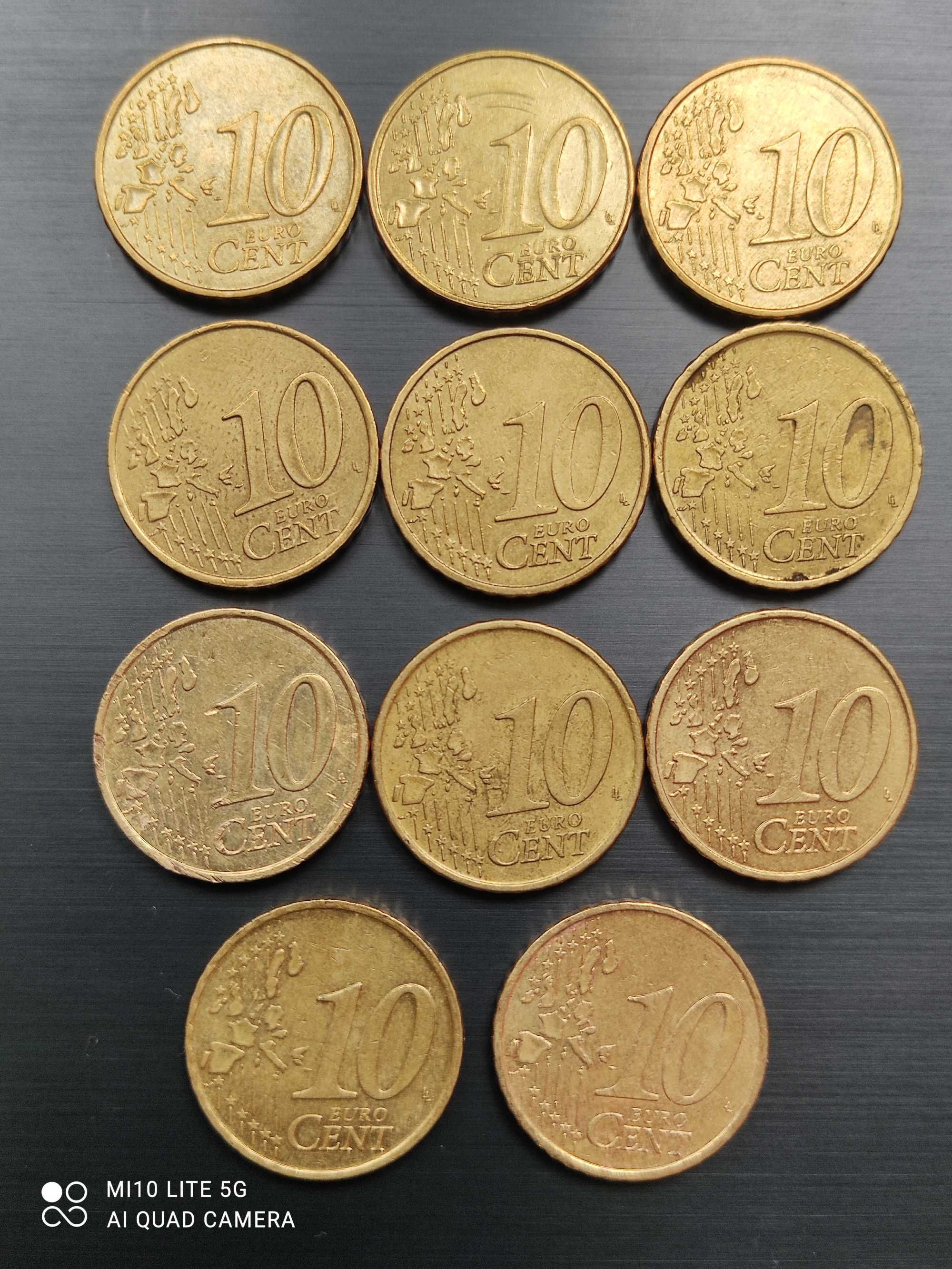 10 euro cent 1999,2002