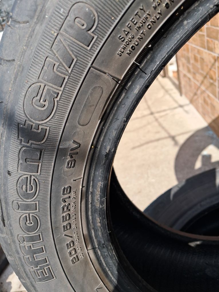 Шини літні б/в GOODYEAR 205/55 R16 2018р.