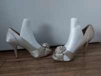 Buty ślubne Redherring satynowe r. 38 ecru