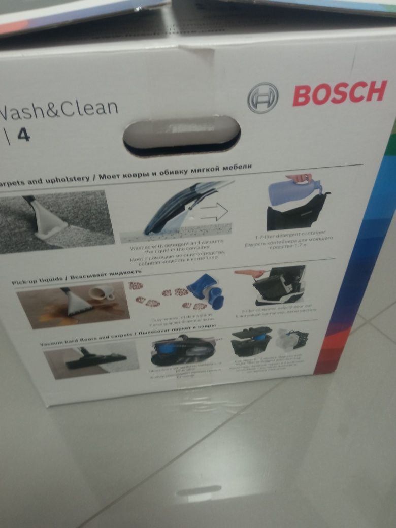 Odkurzacz Bosch aqua wash clean seria 4